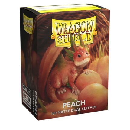 Dragon Shield 100ct Dual Matte Peach
