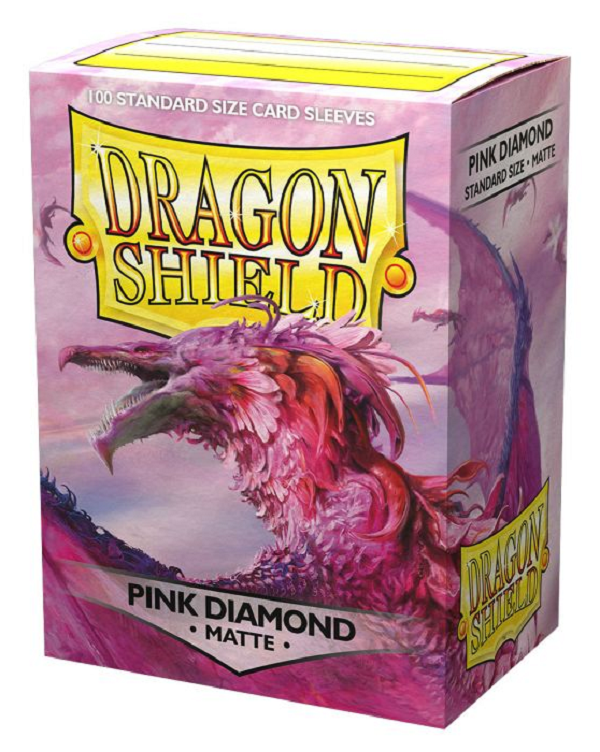 Dragon Shield 100ct Matte Pink Diamond