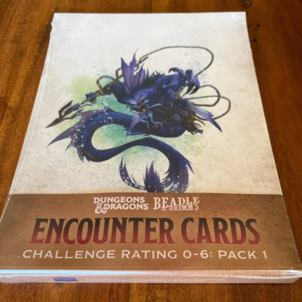 Encounter Cards Challenge Rating 0-6 Pack 1
