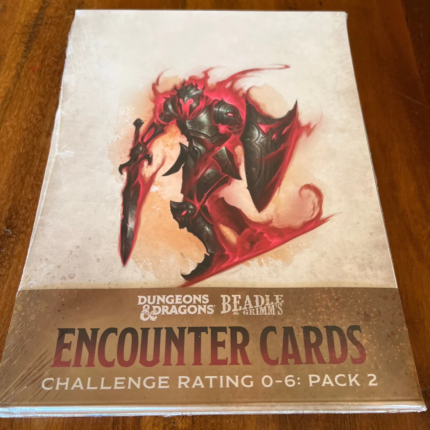 Encounter Cards Challenge Rating 0-6 Pack 2