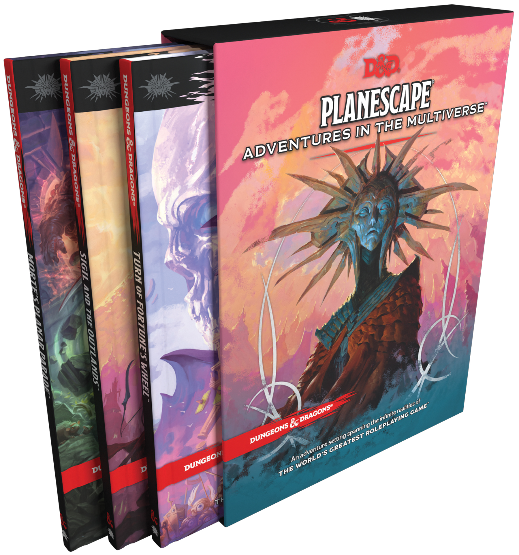 DnD RPG Book Set Planescape