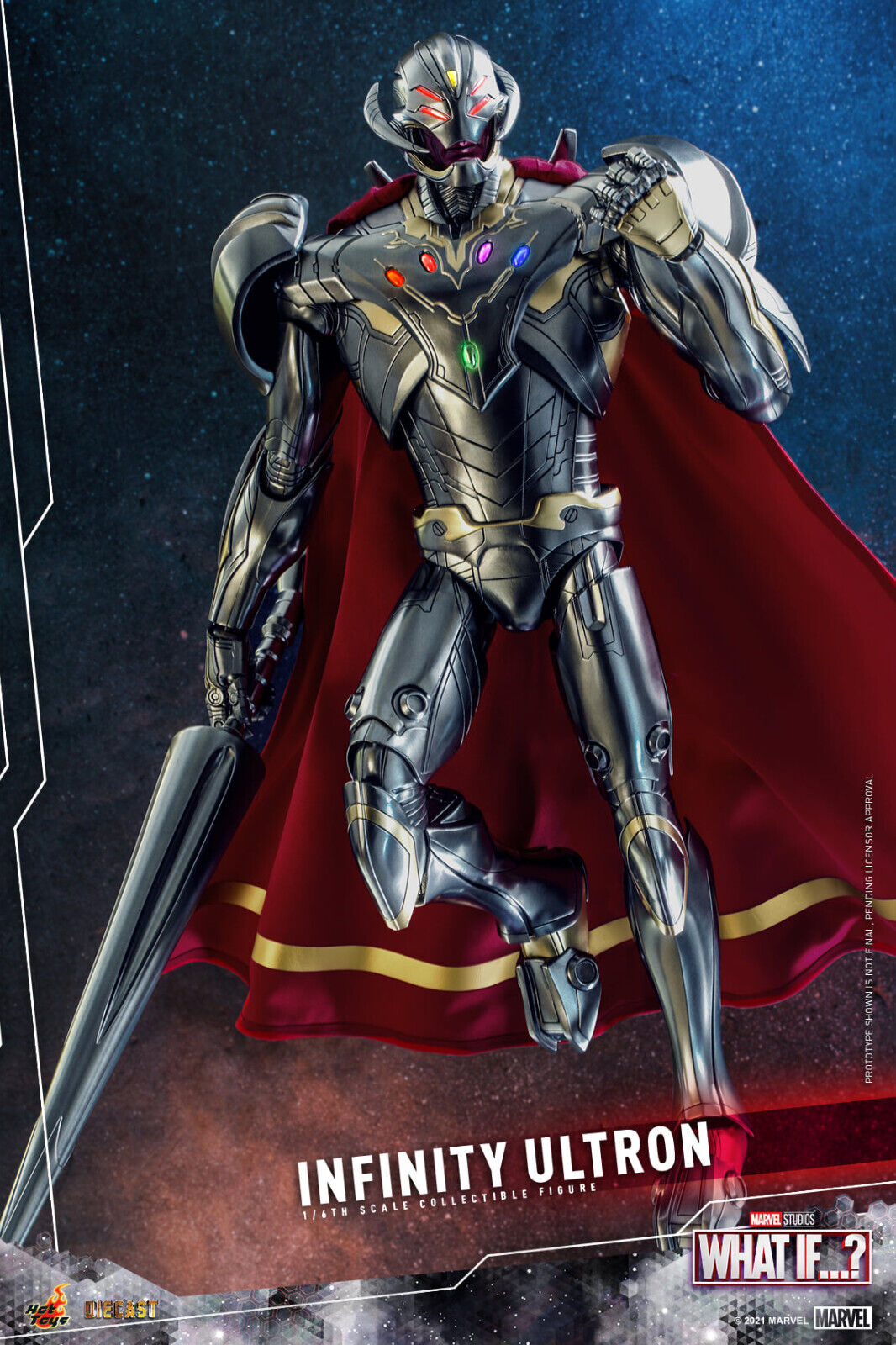 1/6 Diecast Infinity Ultron Sideshow