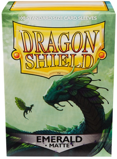 Dragon Shield 100ct Matte Emerald