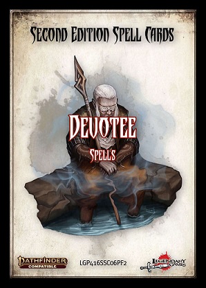 Pathfinder Spell Cards Devotee