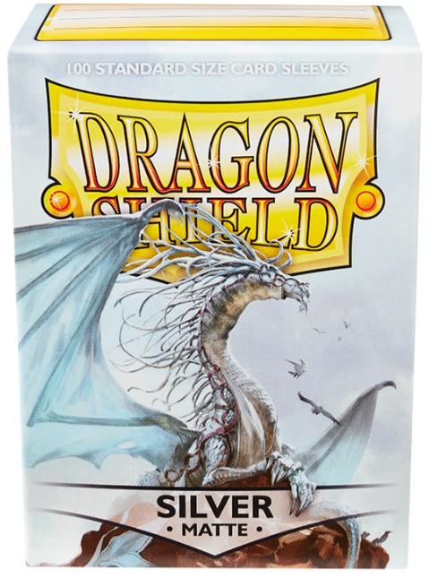 Dragon Shield 100ct Matte Silver