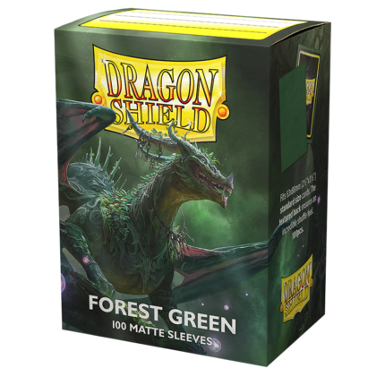 Dragon Shield 100ct Matte Forest Green