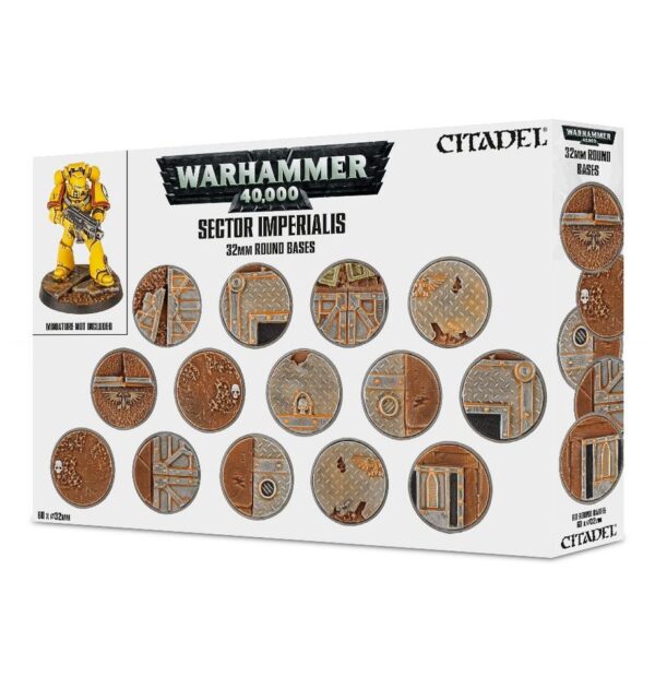 GW Sector Imperialis 32mm Round Bases