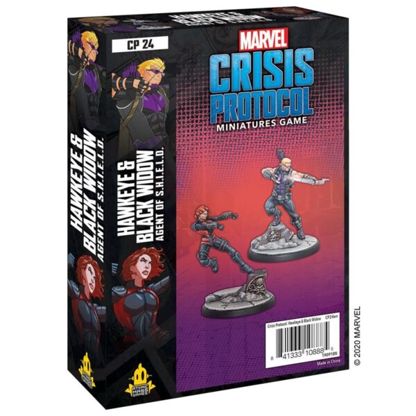 Marvel Crisis Protocol Hawkeye And Black Widow