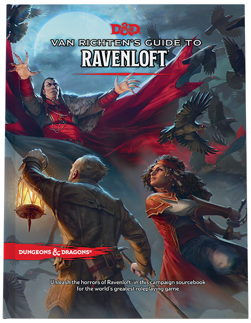 DnD RPG Book Van Richtens Guide To Ravenloft