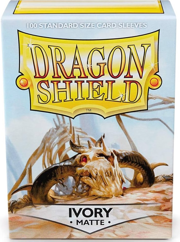 Dragon Shield 100ct Matte Ivory