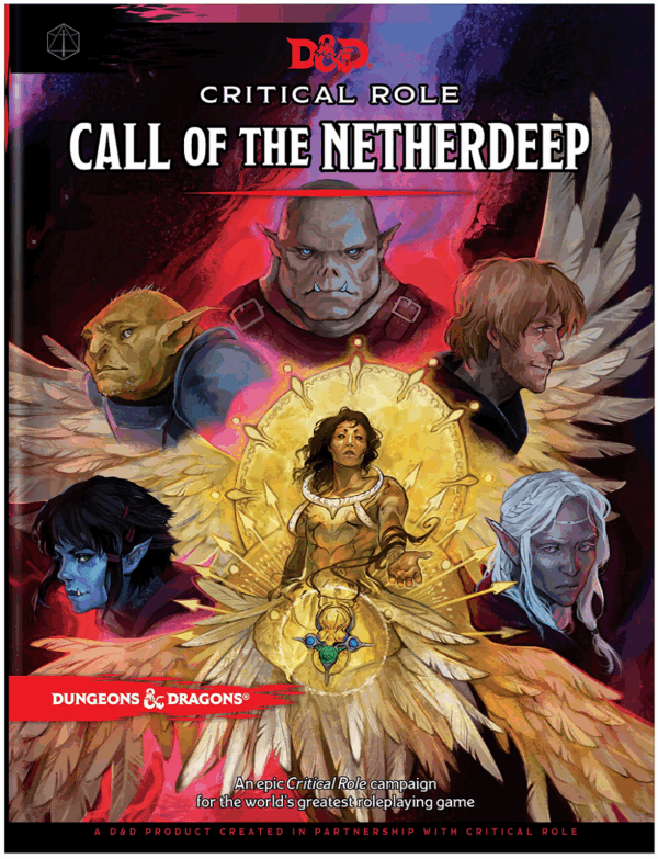 DnD RPG Book Call Of The Netherdeep