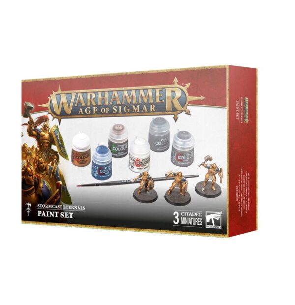 WH AoS Stormcast Eternals Vindicators And Paint Set