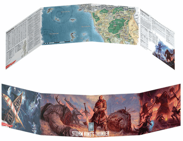 DnD RPG Screen Storm Kings Thunder