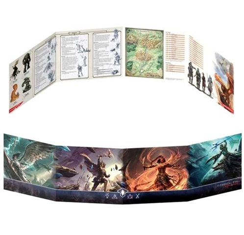 DnD RPG Screen Elemental Evil