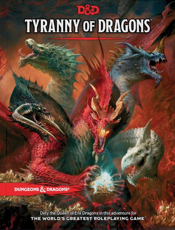 DnD RPG Book Tyranny Of Dragons