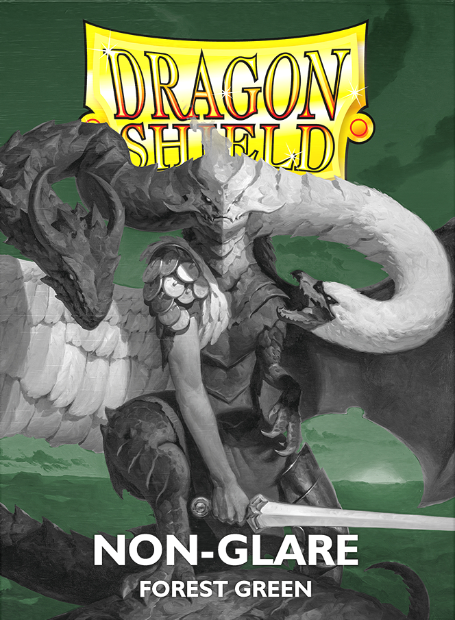 Dragon Shield: Non-Glare Forest Green