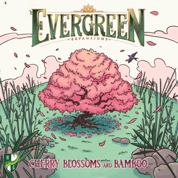 Evergreen: Cherry Blossoms And Bamboo